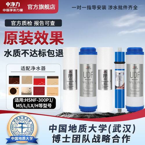 中净力滤芯适配海尔净水器特劳斯HSNF-300M5/M1/P1L/P8/B1/B2/Q7
