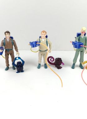 正版捉鬼敢死队Kenner Ghostbusters可动人偶模型手办老玩具