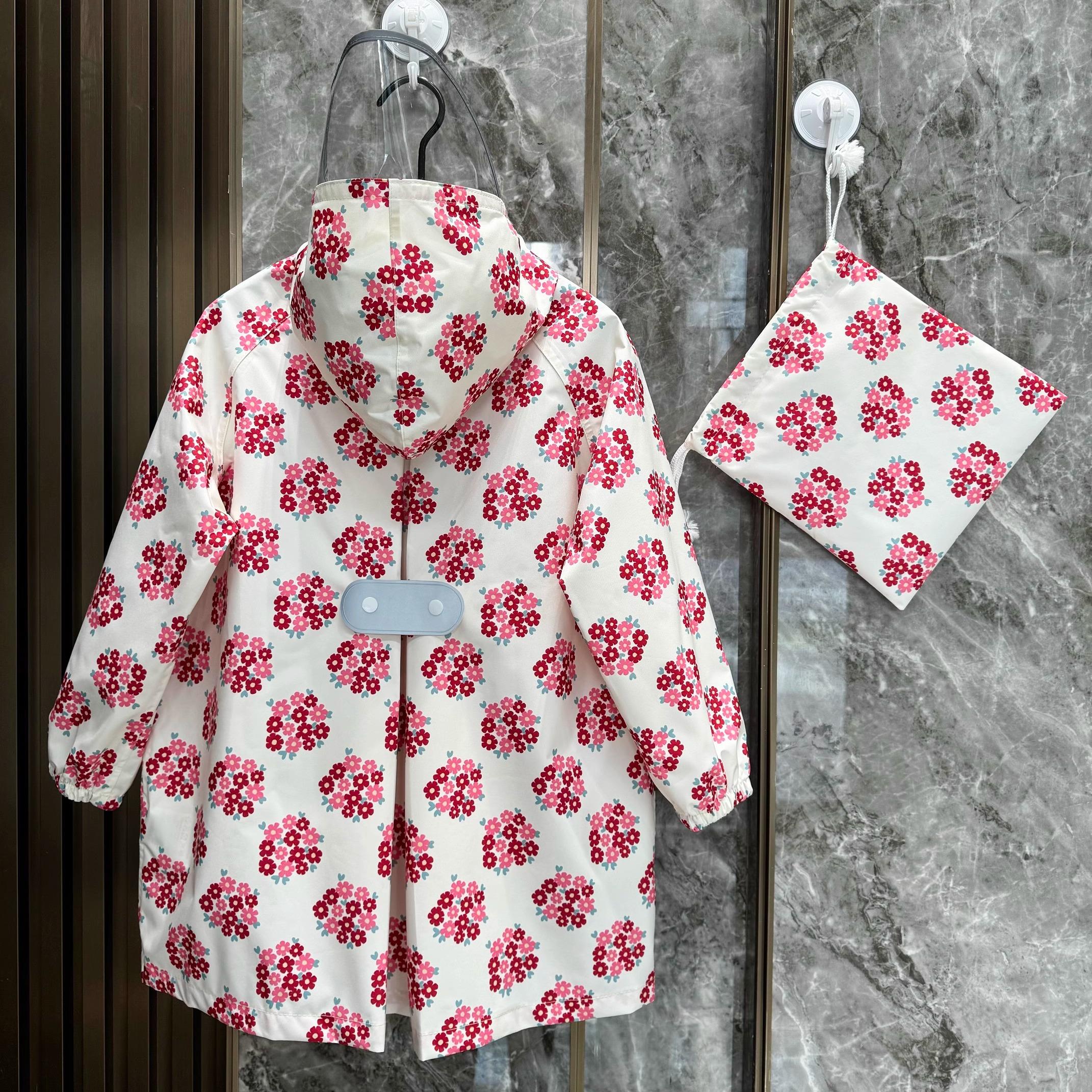 2025无品牌\/新儿童雨衣小孩全宝身防水女童宝幼儿小学生上学专用