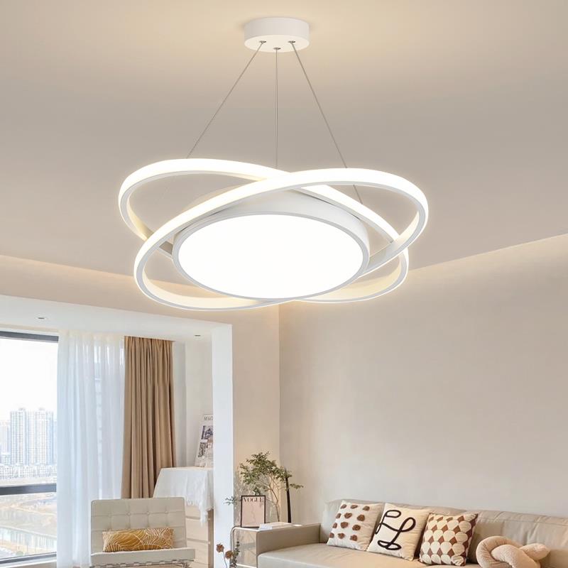 饭厅吊灯简灯玄约现代客厅新主卧室鸿吉（数饭厅餐桌吧台灯入户关