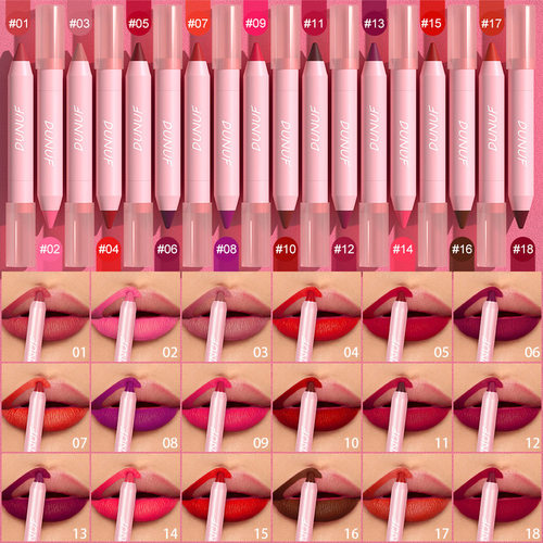Nude Brown Lip Liner Pencil 18 Color Red Contour Tint Labial