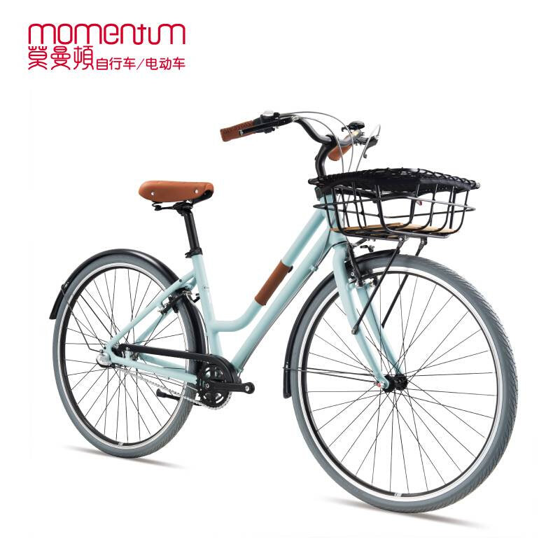 momentum莫曼顿iNeed Dandy N3男女款情侣休闲小清新通勤自行车