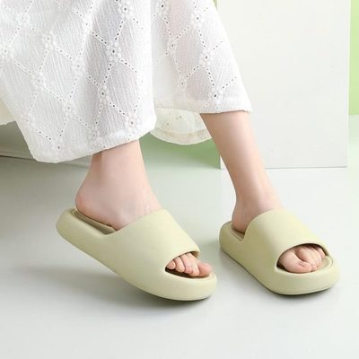 防滑夏男外穿凉拖厚底洗澡夏季踩屎感凉拖鞋女浴室情侣家居室内士