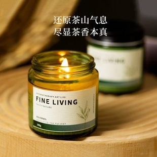浪漫家用调送栀子花情高级持久香薰蜡烛结婚伴手礼内生日礼物卧室