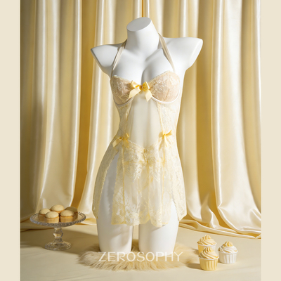 似欲Zerosophy挂脖棉杯连衣裙