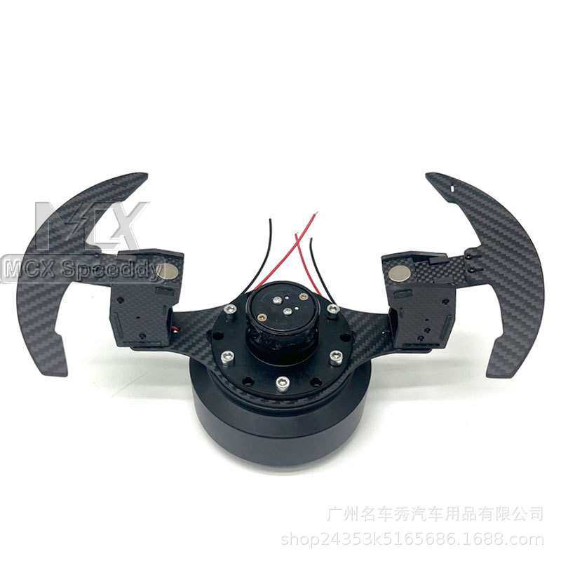 汽车改装快拆方向盘碳纤维拨片 中凹深凹竞技方向盘换挡拨片通用