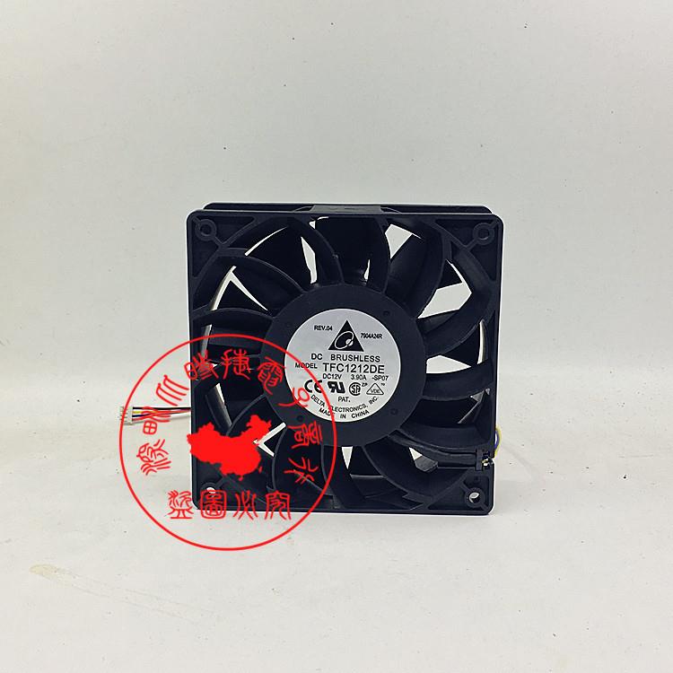 台达 TFC1212DE 12V 3.9A 12038 12CM/厘米大风量超暴力散热风扇