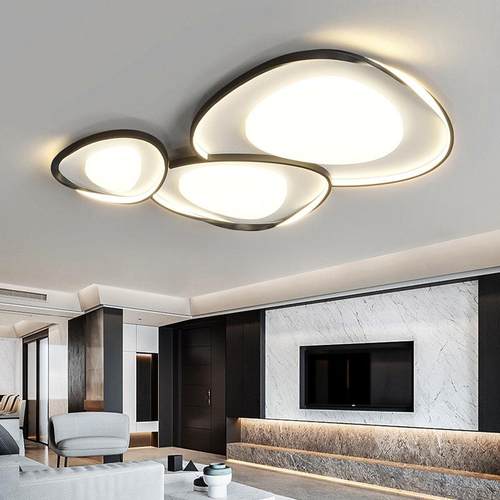 护眼全光谱2025新款极简现代简约大气高端中山灯具主灯客厅吸顶灯