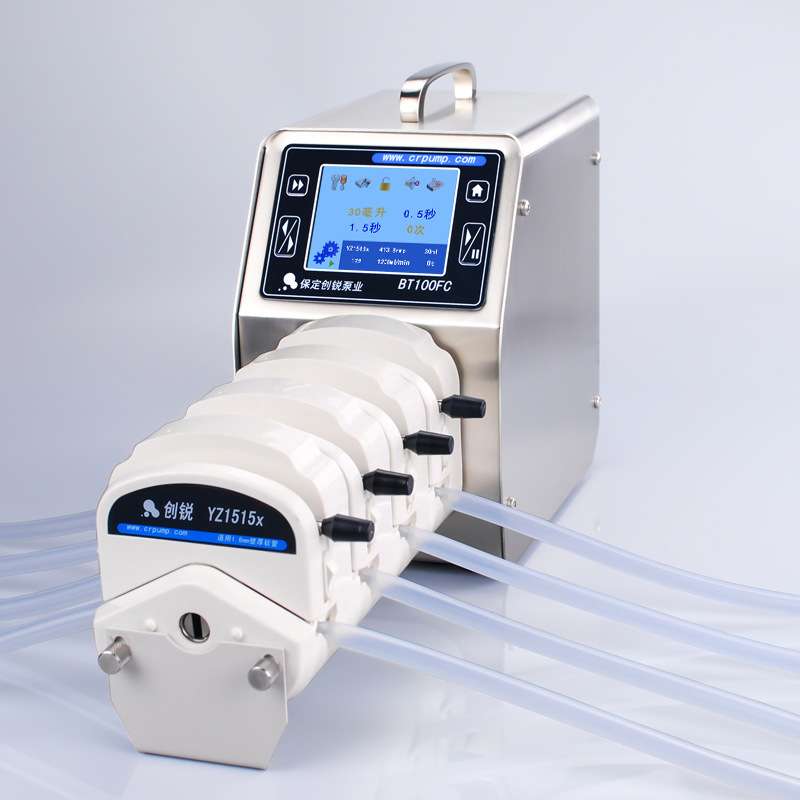 BT100FJ蠕动泵4通道分配灌装恒流泵 yz1515x泵头定时定量BT100FC