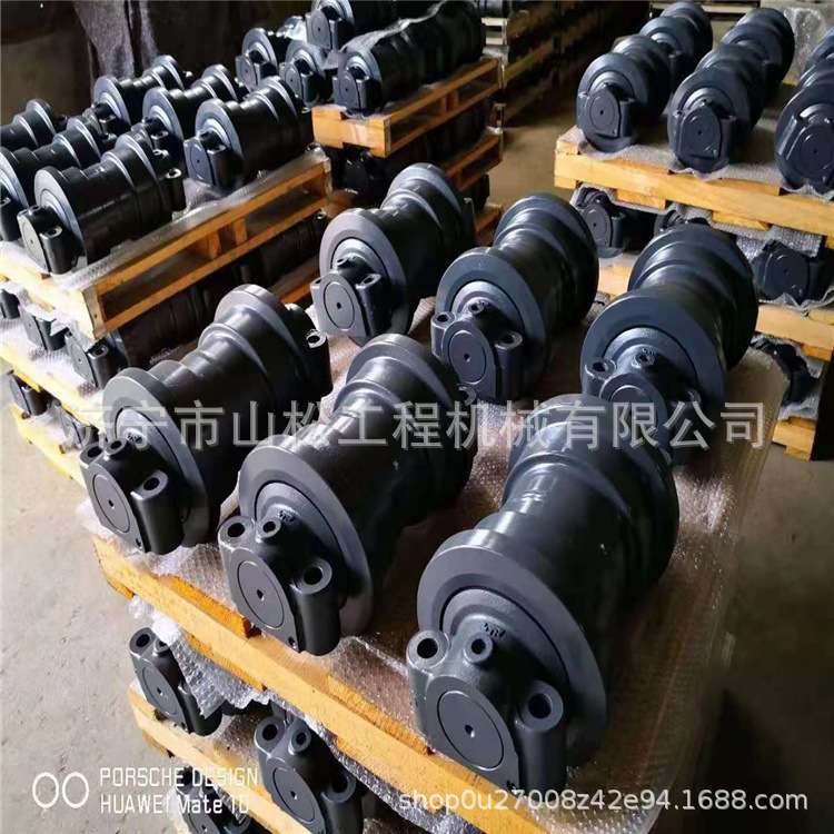 SH06A3 06A1 120挖掘机履带板链轨链条支重轮驱动齿引导轮托链轮