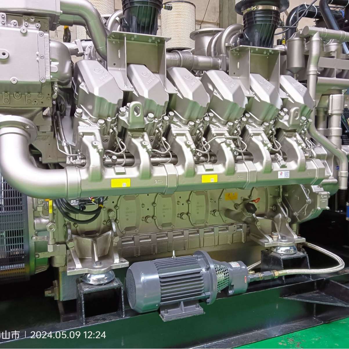 现货SDEC50HZ400V1800kw上柴柴油发电机组集装箱发电