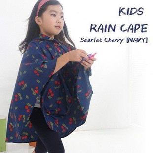 儿童宝宝日式 雨衣u. 小学生轻薄便携日本韩国男女生时尚 雨披斗篷式