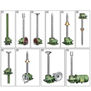 絲桿升降機SWL手搖電動升降器蝸輪蝸桿小型升降平臺