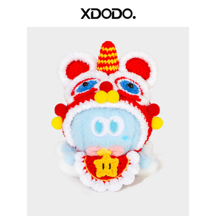 成品手工钩织张杰周边同款八花娃衣新年醒狮娃衣演唱会应援物料