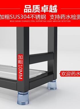 不锈钢砧板架切菜板架台面厨房置物架黑色收纳锅盖架案板王之