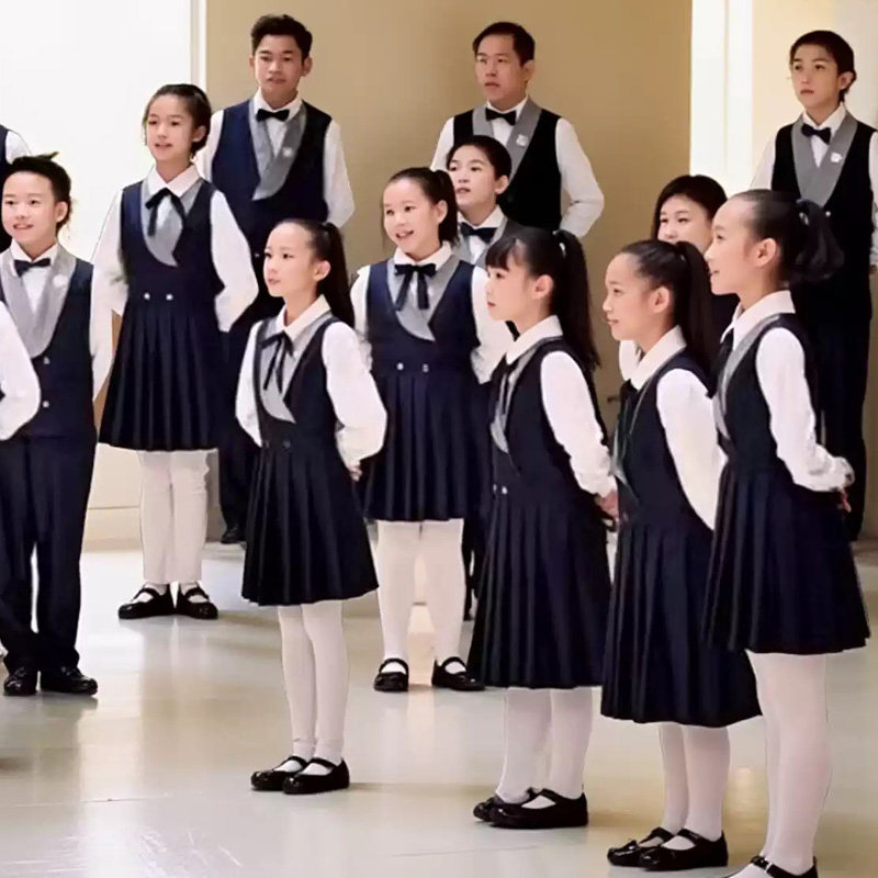 儿童合唱服演出服小学生