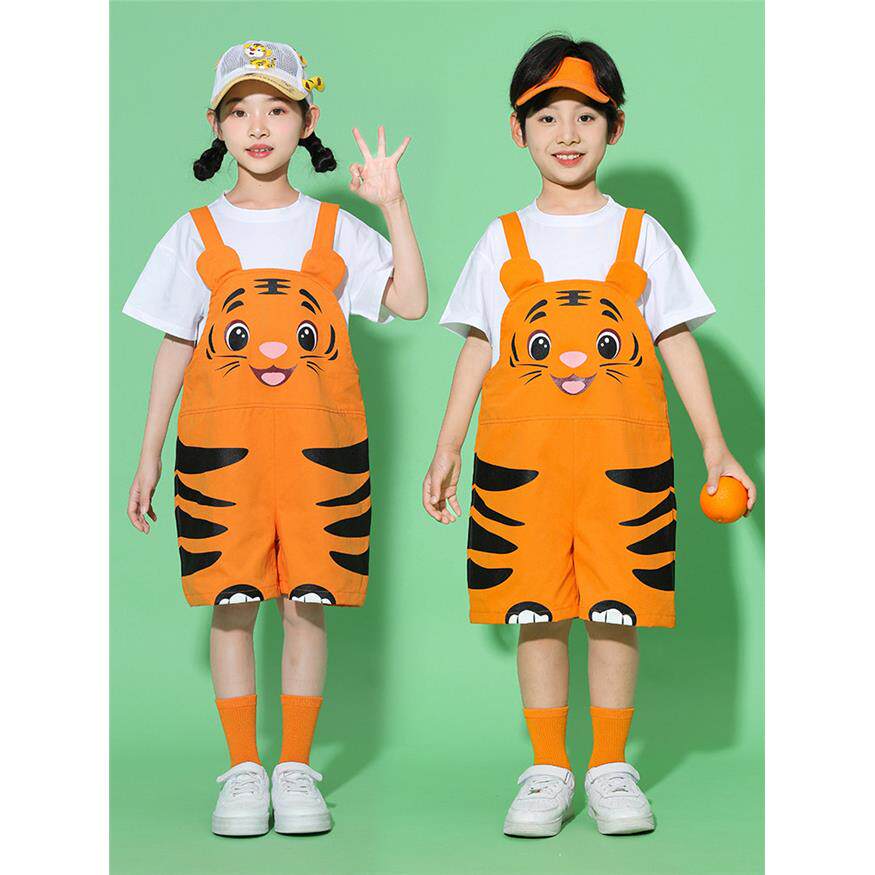 儿童节工作服表演服装可