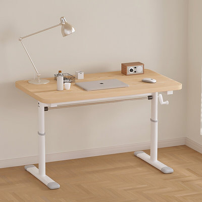 卧室转角桌可升降电脑桌书桌家用台式学习桌写字桌小户型床边桌子