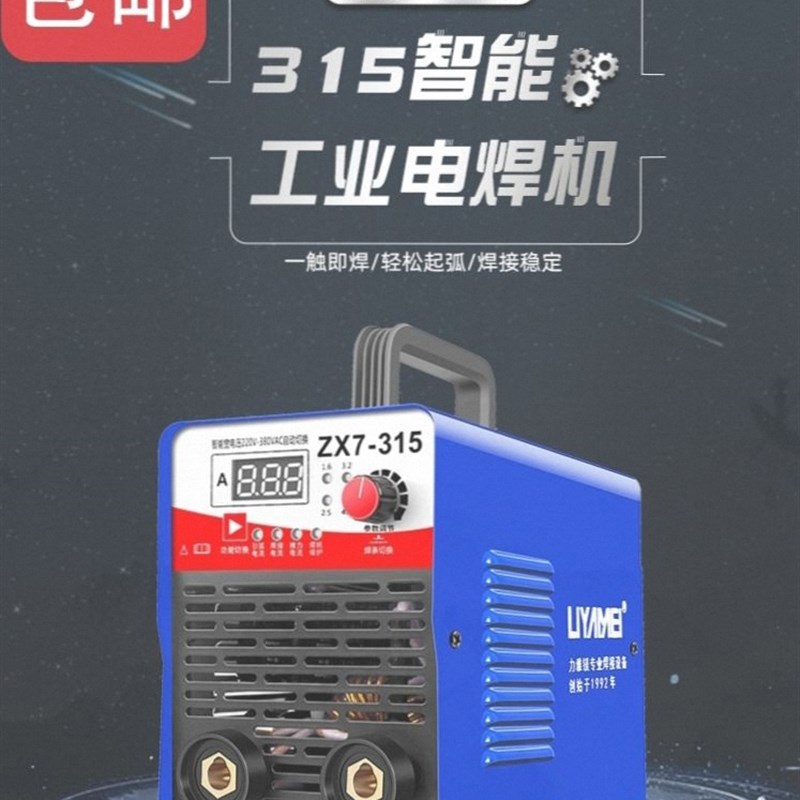 德国 电焊机220v家用微小型380v两用全铜双电压315工业级便携式