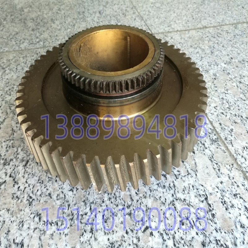 沈阳机床配件CA6140 CA6150A主轴双联齿轮大斜齿Z62 Z58齿轮2070