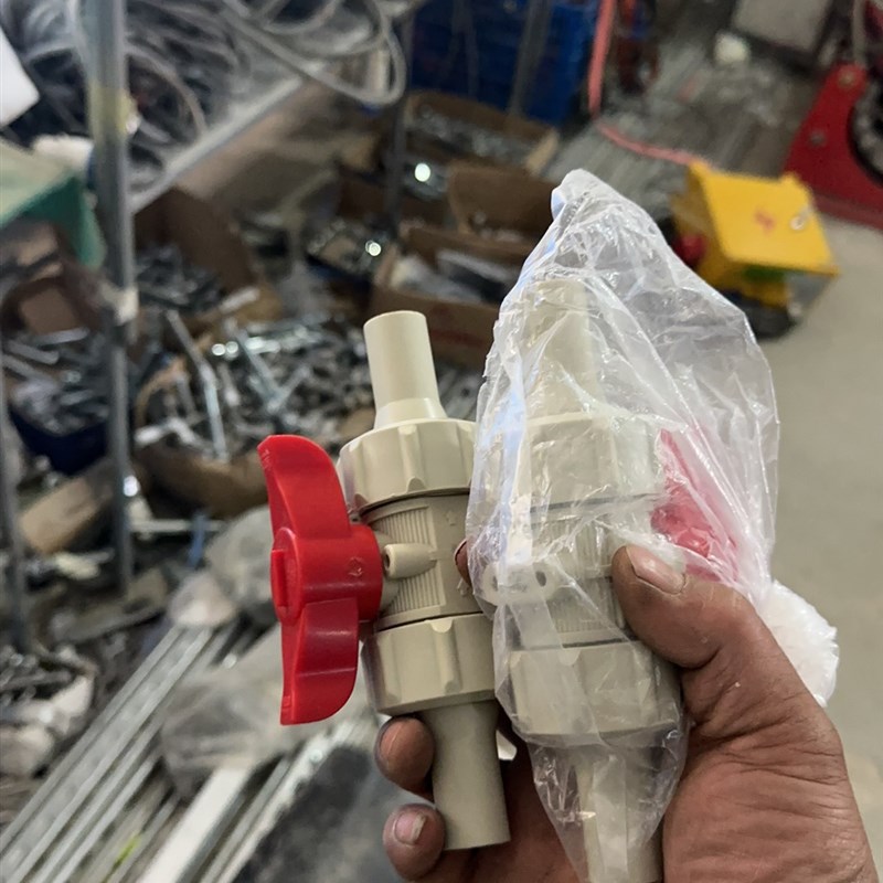 昆山协羽PPH球阀焊接式双活接球阀对焊球阀化工双活接由令PP球阀图片