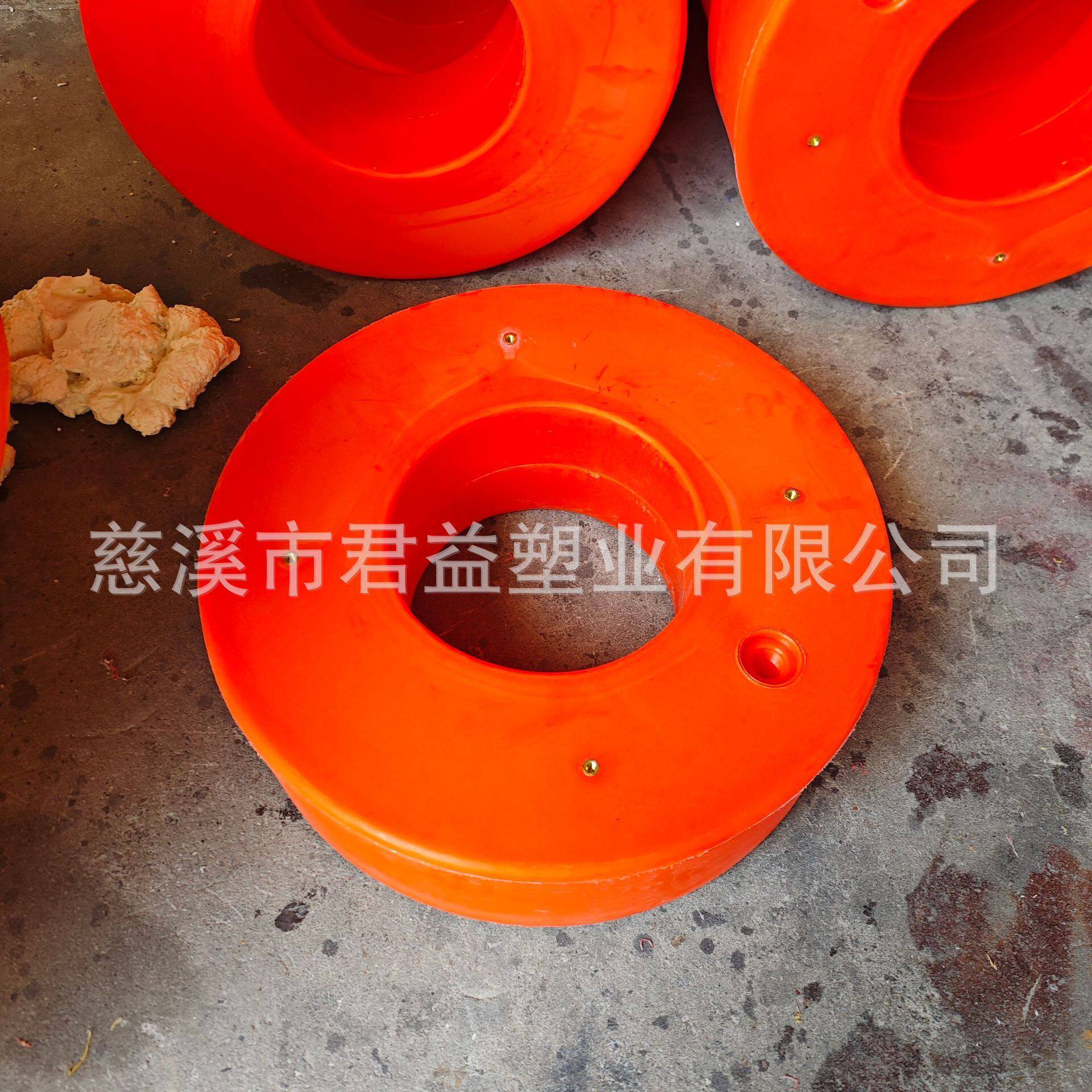 耐腐蚀圆环形抽水泵浮圈河道湖泊水质检测设备承载塑料pe浮圈