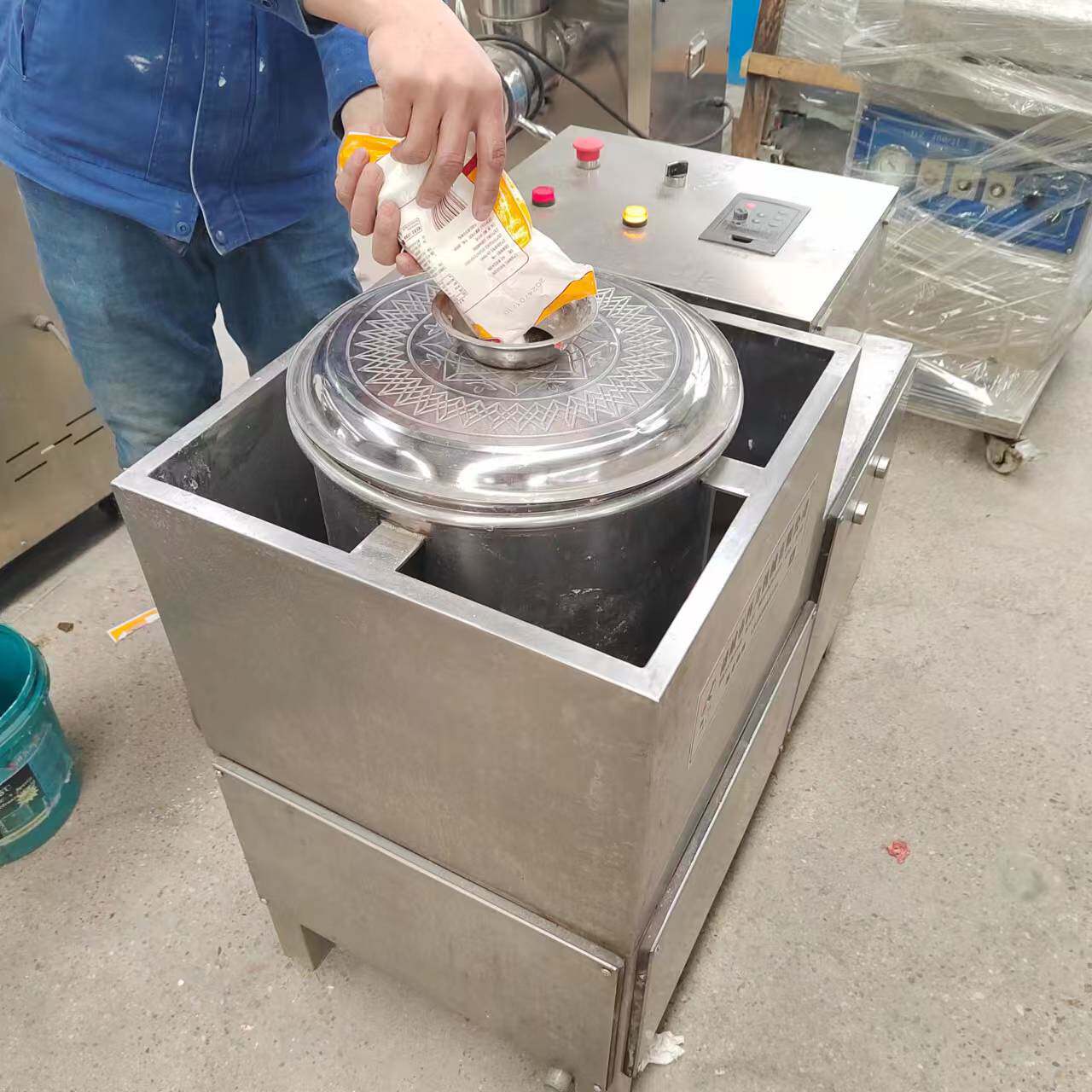 鱼泥快速搅拌机 红薯泥打浆机器 拉丝蛋白打浆桶 按需加工 打浆机