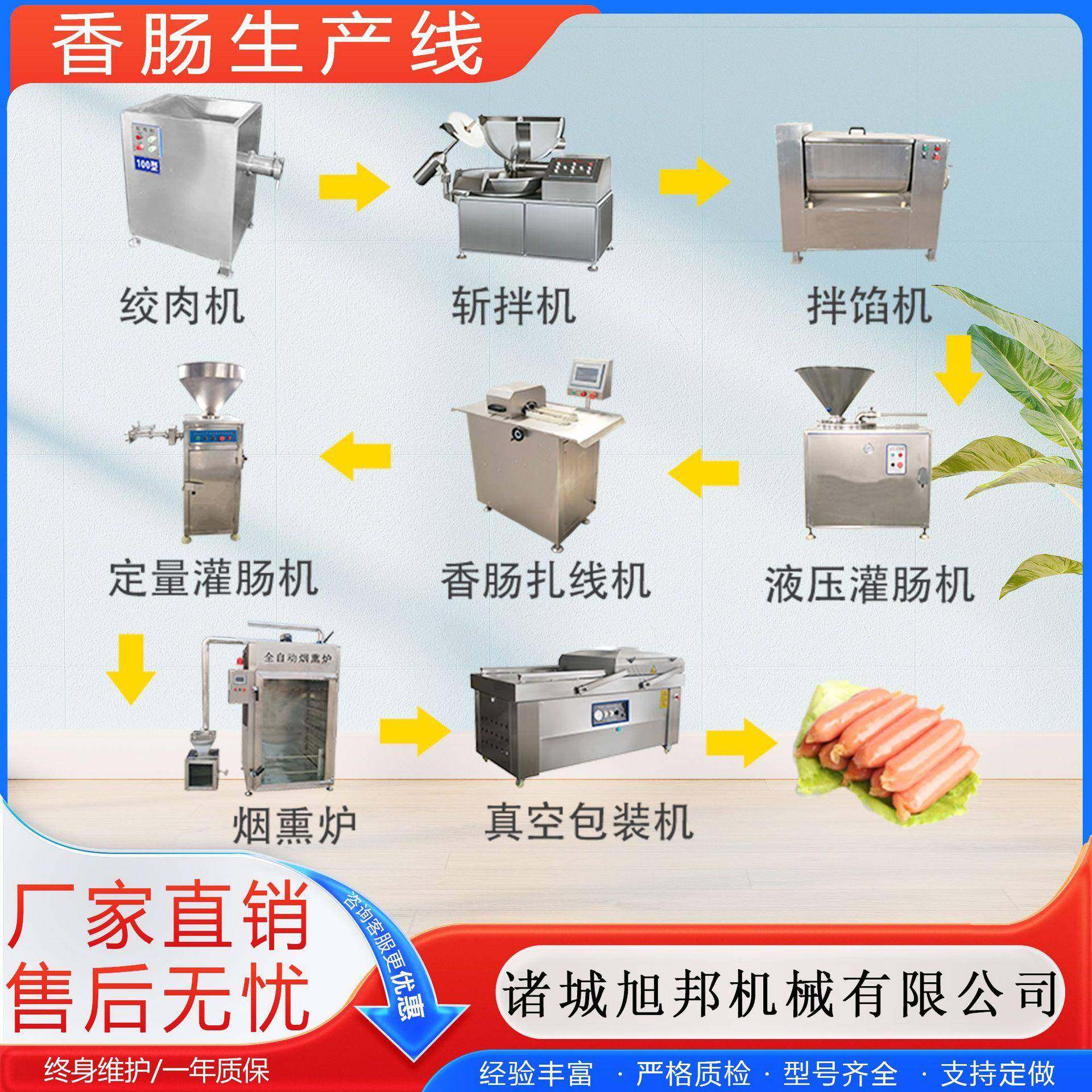 香肠加工设备生产线 连续式肉丁肠液压灌肠机器 肉类馅料灌制加工,清洗/食品/商业设备,肉制品加工设备,淘宝优惠券,粉丝福利购,淘宝优惠卷