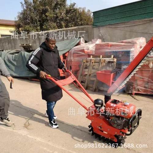 出口小型多功能微耕机 开沟除草旋耕机 果园菜园茶园微耕机
