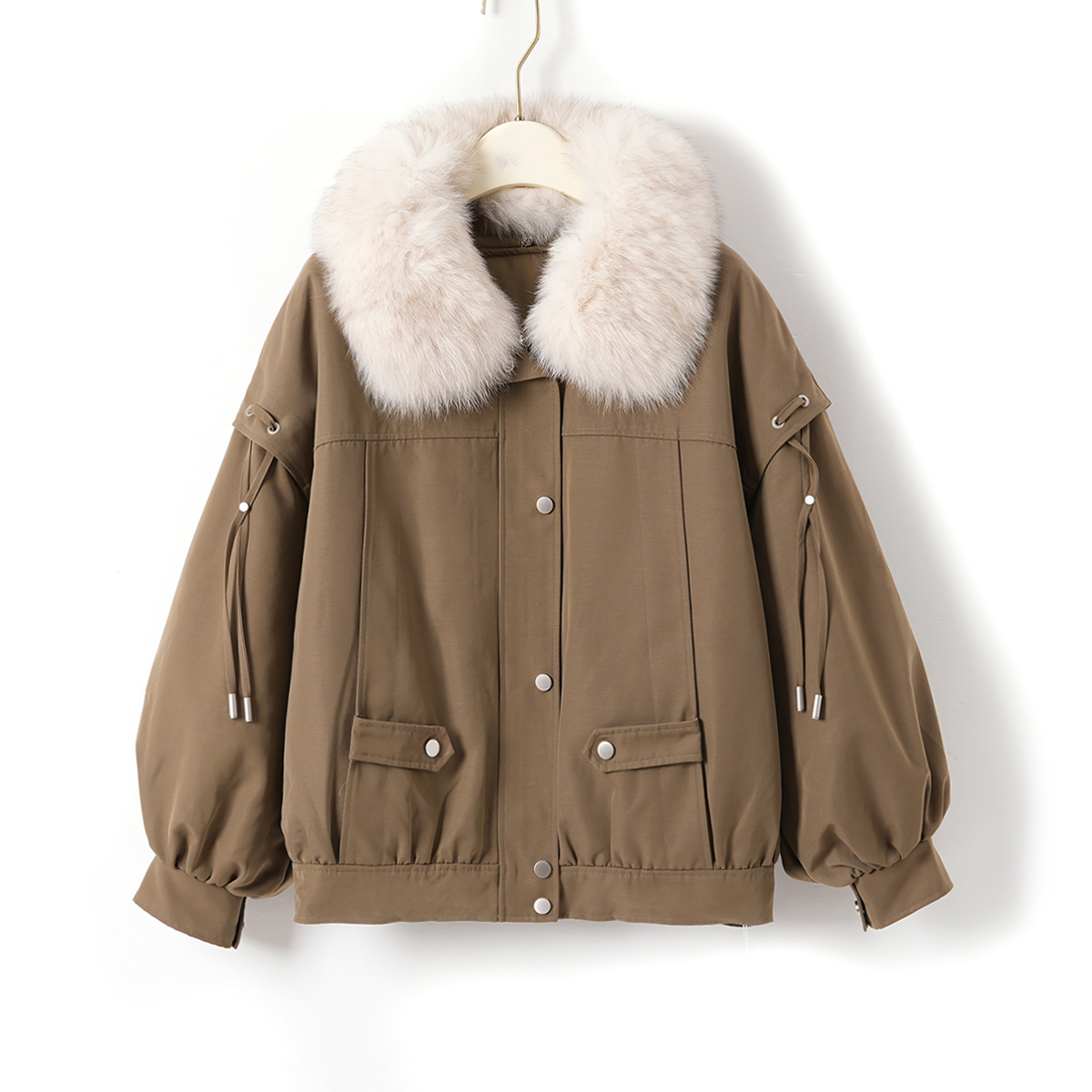 【吉娜粉丝专享】MINGSIKA/名斯卡 新款派克服#4AM658-929