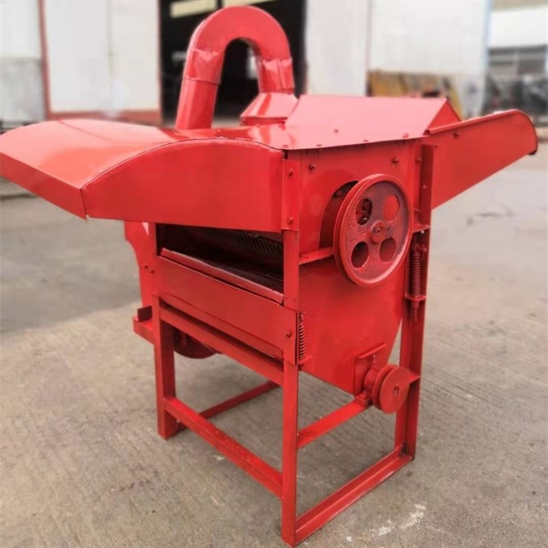 220v脱机谷子脱粒机家用小型农用自动豆类油菜籽工厂稻麦外贸