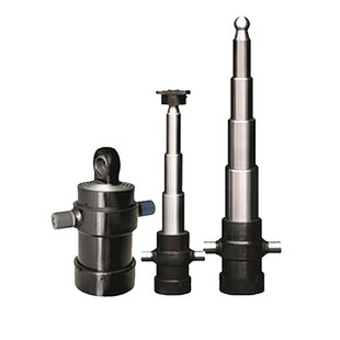 自卸车农机车侧翻式 多节伸缩液压缸多级举升油缸千斤顶 液压缸