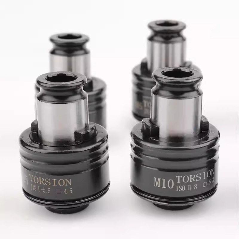 攻丝机夹头GT12可调扭力国标ISO日标JIS夹头丝锥攻牙快速换装防断