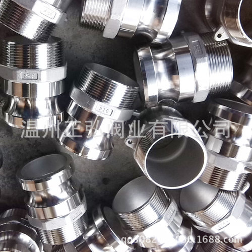 304不锈钢快速接头dn40扳把式快装接头c+f钢丝软管接头罐车