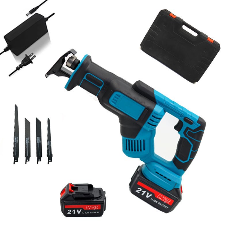 跨境电动工具新款木工往复锯手持锂电大功率多功能切割机