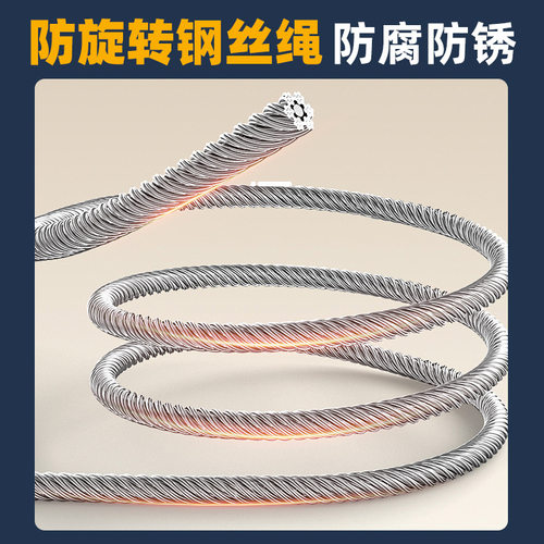 君达弹簧平衡器 9-15kg拉力平衡吊 塔式悬停拉力器自锁弹力平衡器