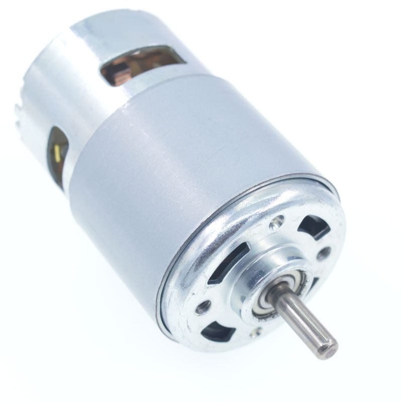 天驱滚珠轴承775电机大扭力直流马达 吹风机电动工具 DC12V24V