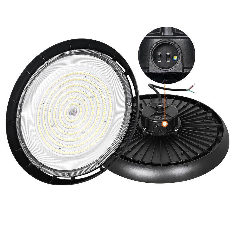 150lm/w高光效飞碟工矿灯3cct三色拨码调光ufo高湾工业led照明灯