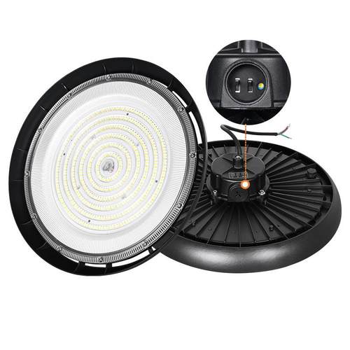 150lm/w高光效飞碟工矿灯3cct三色拨码调光ufo高湾工业led照明灯