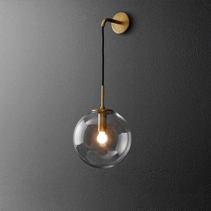 后现代客厅壁灯 美式复古风格墙灯 别墅酒店走廊过道楼梯间墙壁灯