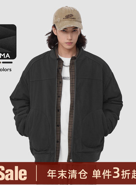 【福利清仓】美式复古工装夹棉夹克冬季棉衣外套棉服男