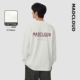 潮牌纯棉长袖 MAD官方 高街重磅春秋打底衫 美式 T恤男 迈克罗德