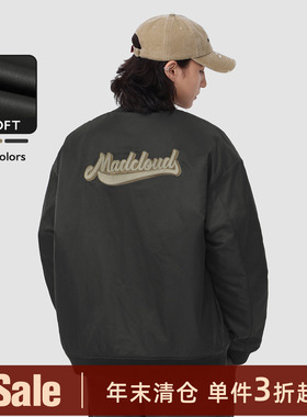 【福利清仓】美式复古冬季飞行员夹克棉衣夹棉外套棉服男