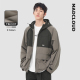 潮牌春秋夹克男士 户外三防撞色美式 连帽外套 迈克罗德 MAD官方