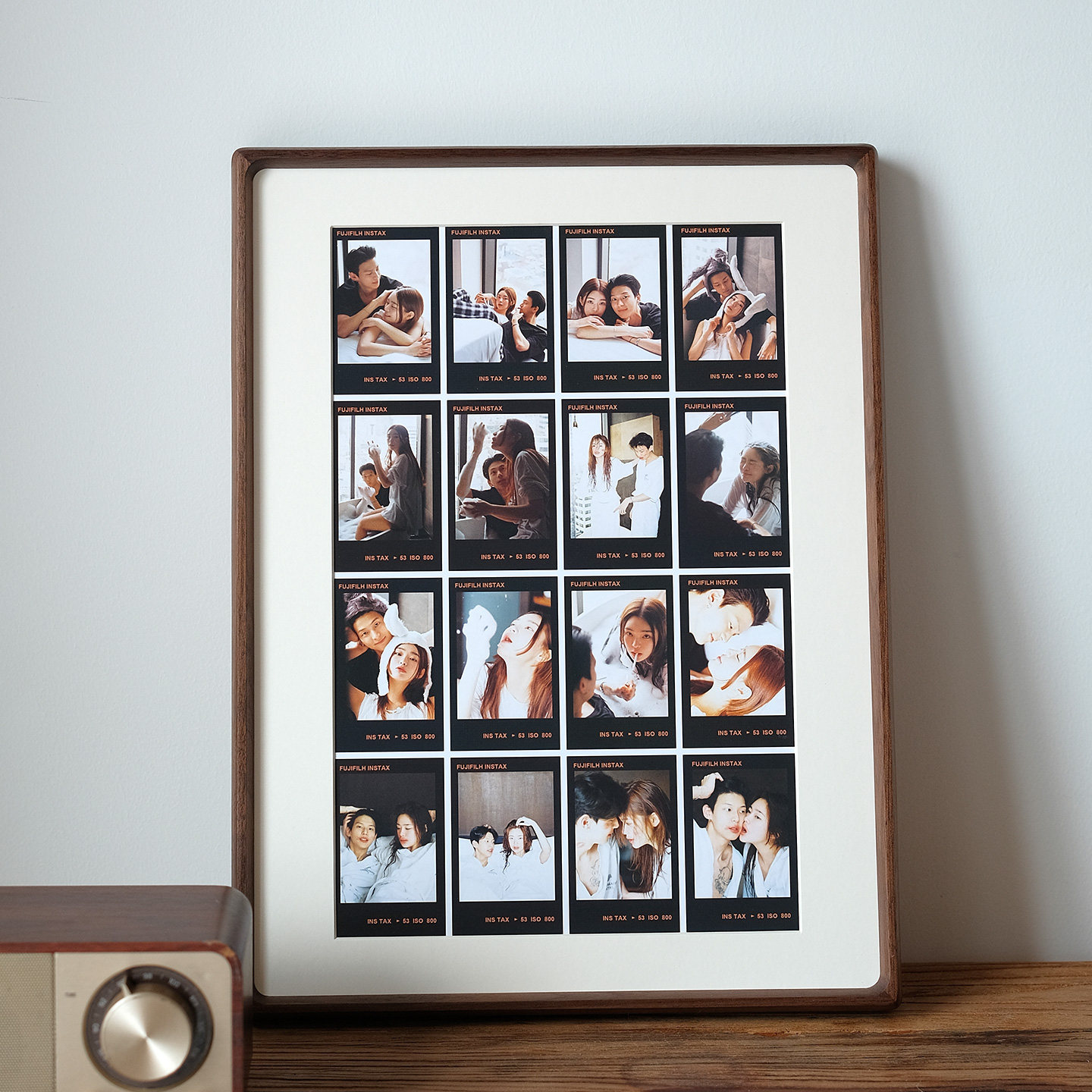 创意相框摆台diy婚纱照片打印