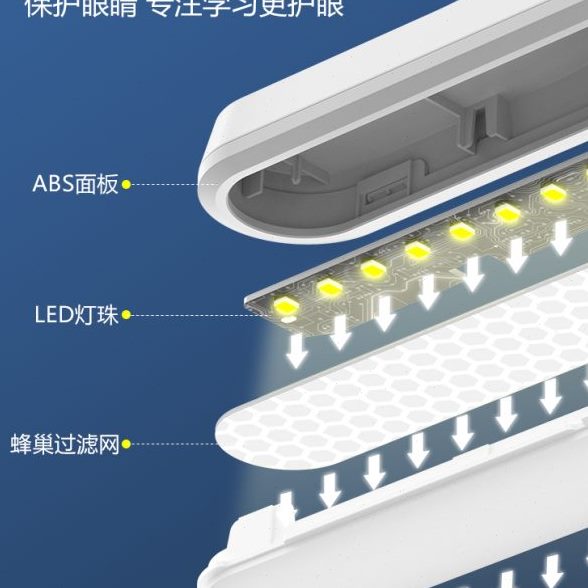 vavofo台灯学习专用护眼大学生宿舍酷毙灯磁吸式充电书桌无线挂灯