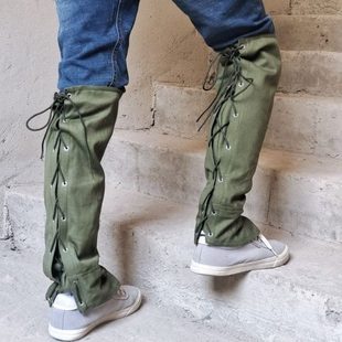 防蛇咬防防工具脚套护腿蛇防蚊靴套绑腿护具训狗专用咬护具咬狗防