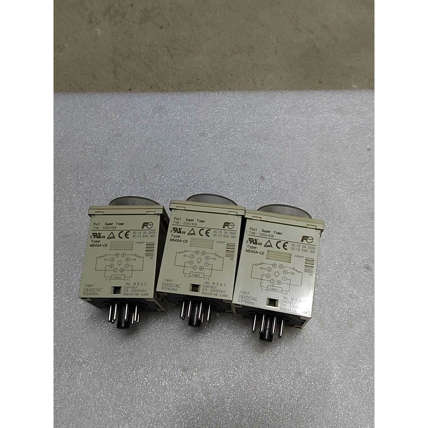 非标价富士时间继电器（进口货）MS4SA一CE，24VDC／AC有议价