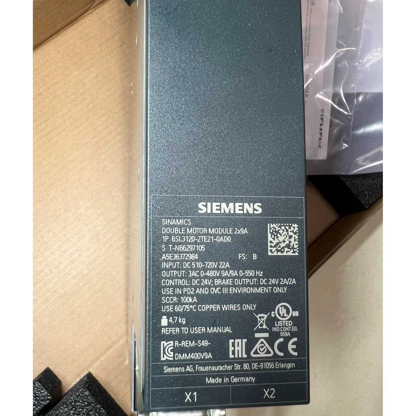 非标价6SL3120-2TE21-0ADO，全新现货，质保一年，无议价