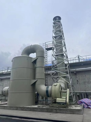 销pp喷淋塔 吸收塔 废气处理环保设备工业除尘酸雾净化水淋塔品